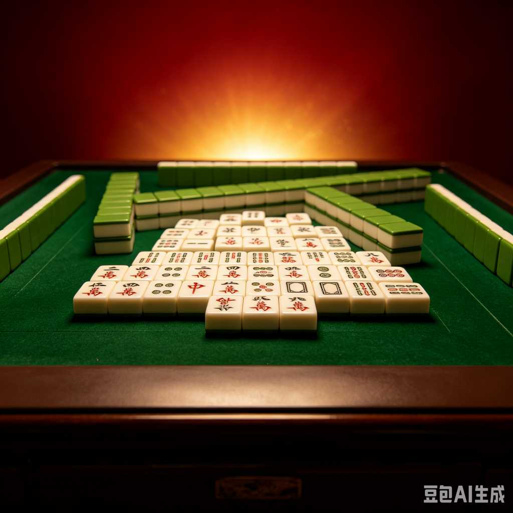 travel mahjong table mat set